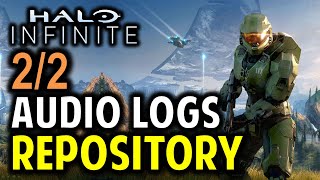 Repository All Audio Logs Locations  Halo Infinite Collectibles Guide [upl. by Artemla]