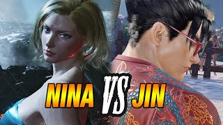 Testing nonaggressive style against TekkenGod Supreme Nina 👀 [upl. by Heddy]