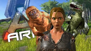 SHOULDER BUDDIES  Taming a Mesopithecus  ARK Survival Evolved 11 [upl. by Eisenberg82]