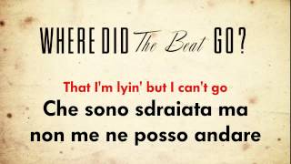 Pnk  Where Did The Beat Go testo e traduzione [upl. by Aleekat]