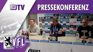 Schanzer Pressekonferenz nach FC Ingolstadt 04 vs TSV 1860 München [upl. by Emanuel600]