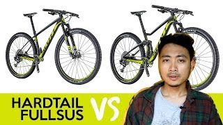 Sepeda Hardtail vs Full Suspension [upl. by Guillaume]