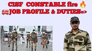 cisf job profile cisf fireman cisf fireman cut off 2023 cisf fireman medical cisf training video [upl. by Gav567]