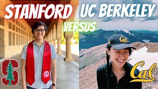 STANFORD VS UC BERKELEY THE HONEST TRUTH Best Part Worst Part Traditions Advice for Applicants [upl. by Ellezig811]