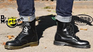 DR MARTENS VS SOLOVAIR The Great British Boot Off [upl. by Eiram]