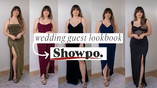 Wedding guest dresses TRY ON haul  Showpo [upl. by Salomi381]