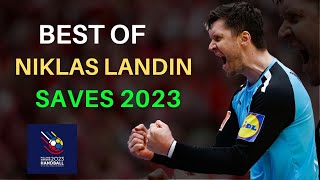 Best of Niklas Landin Saves POLSWE 2023 [upl. by Prisca440]