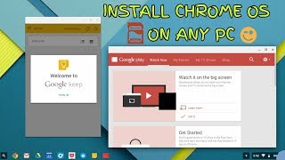 How to install Chrome OS on any Old PC [upl. by Aineles]