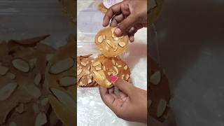 Almond cookies🍪🤤 vijayawada bakery special almond tastyfood junkfood love good ytshorts yt [upl. by Wojak]