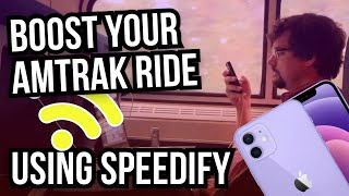 Fast trains Faster Internet Speedify boosts your Amtrak WiFi [upl. by Vasileior932]