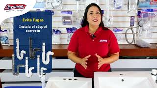 ¿Cómo elegir el céspol correcto para lavabo u ovalín [upl. by Dahsra]