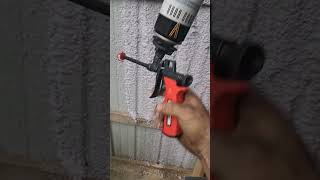 shed spray foaming [upl. by Nniroc]