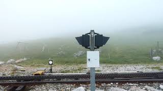 Schneeberg Bergbahnhof in der RaxSchneebergGruppe Niederösterreich – 2076 m ü A – Lumix dcfz82 [upl. by Hay]