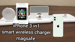 iPhone magsafe 3in1 wireless charger [upl. by Nero811]