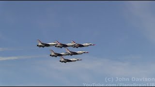 2022 Atlantic City Air Show  USAF Thunderbirds [upl. by Runkle]