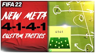 The BEST Formation on FIFA 22 Post Patch  4141 Tactics amp Instructions  FIFA 22 Ultimate Team [upl. by Volney]