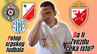 Srpski fudbal doživeo 4 poraza ☆ Da li Crvenu zvezdu čeka isto [upl. by Attenov]