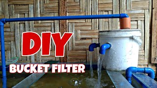 Muntik pa mabasag ang Aquarium  DIY bucket filter [upl. by Cecilla]