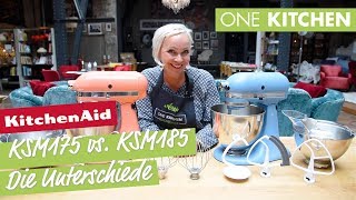 Unterschiede KitchenAid Artisan KSM175 vs KSM185  by One Kitchen [upl. by Ylloh]