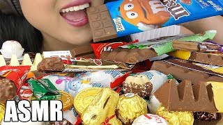 ASMR CHOCOLATE No Talking CRUNCHY FROZEN CHOCOLATE SNAPPING SOUNDS  ASMR Phan [upl. by Wendelin87]