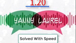 Yanny Vs Laurel Solved with SpeedTest [upl. by Notnarb856]