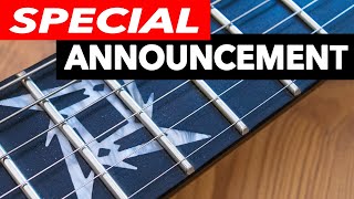 Highline Guitars Special Announcement [upl. by Yelekalb125]