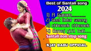 Santali best of Santali song new 2024 Lakhan Soren super hit song 2024 New santali non stop song [upl. by Assenar]