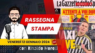 JUVE in semifinale di Coppa Italia PIOLI ha finito la magia  🗞️ Rassegna Stampa 1212024 583 [upl. by Ysdnil]