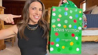 LOUIS VUITTON X YAYOI KUSAMA Unboxing louisvuitton yayoikusama [upl. by Lehcir631]