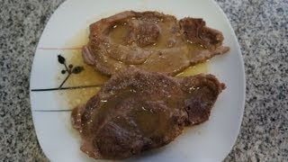 Chuletas de cerdo al vino blanco [upl. by Vida459]