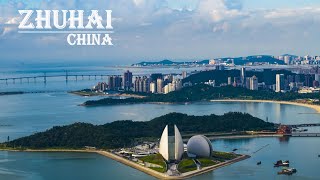 Drone Footage Zhuhai  Zhuhai China  Zhuhai Travel  Skyline  航拍珠海 中国 [upl. by Spiegleman]