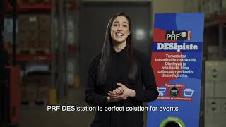 PRF DESIstation  Disinfection Wipes dispenser [upl. by Enylecoj]