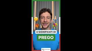 Gli usi della parola PREGO 🇮🇹 short [upl. by Sophey]