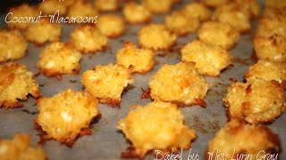 Best Coconut Macaroons Easy to make Episode 02 [upl. by Yrahca995]