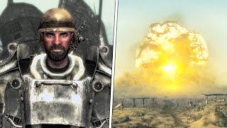 Characters Reactions to Megaton Nuke in Fallout 3 [upl. by Adlog]