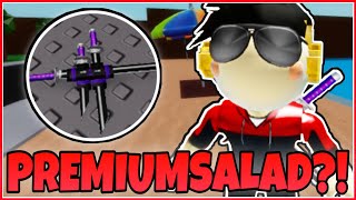 How to get “PREMIUMSALAD“ BADGE  PREMIUMSALAD RBLX MORPHSKIN in PIGGY RP INFECTION  ROBLOX [upl. by Neelhtac]