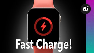 Apple Watch Series 7 Fast Charging Comparison 📈🔋 [upl. by Anaerda]