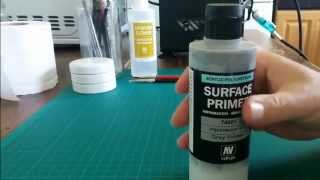 Vallejo Surface Primer Review [upl. by Lacee]