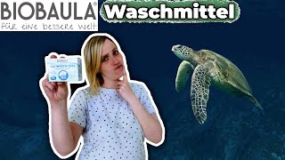 Biobaula Waschmittel Tabs im Test Wirklich so nachhaltig [upl. by Wehtam302]