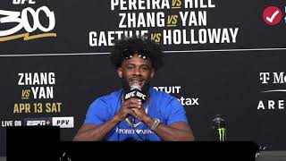 Aljamain Sterling UFC 300 Media Day [upl. by Nemaj]