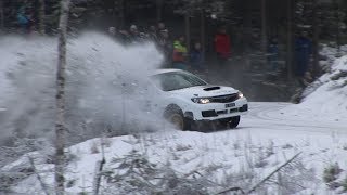 Sigdalsrally 2014 NM R1  Motorsportfilmernet [upl. by Tufts716]