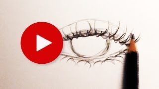 How to Draw Eyelashes  Tips amp Tricks 11 [upl. by Rog]