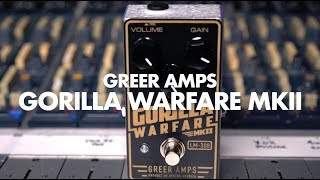 Greer Amps Gorilla Warfare MKII  Demo  NoiseGenerator [upl. by Hannazus110]