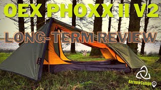 OEX Phoxx II v2 Tent Review Honest Opinion After 30 Camps [upl. by Koss]