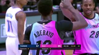 Heat New Jersey’s 🔥🔥 Miami heat vs OKC Thunder  NBA 2021 Full Game Highlights [upl. by Melinda458]