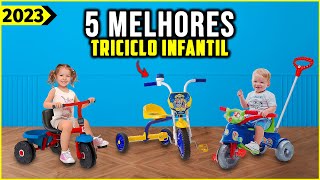 Os 5 Melhores Triciclo Infantil Motoca infantil De 2023 [upl. by Ahsinehs]