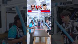 ปิดตาตีหัว EP2 challange gamechallenge thesnack จีโน่ shorts ปอนด์ friendchallenge [upl. by Xenos]