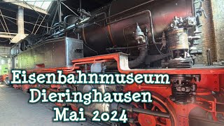 Eisenbahnmuseum Dieringhausen Mai 2024 [upl. by Damick]