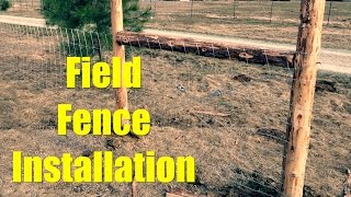 Perimeter Field Fence Installation [upl. by Neeli]