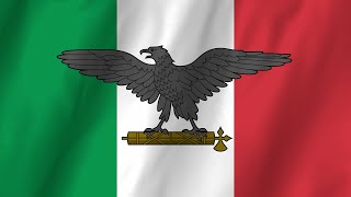 Anthem of the Repubblica Sociale Italiana  Giovinezza Rare 1943 lyrics version [upl. by Nitsuj226]